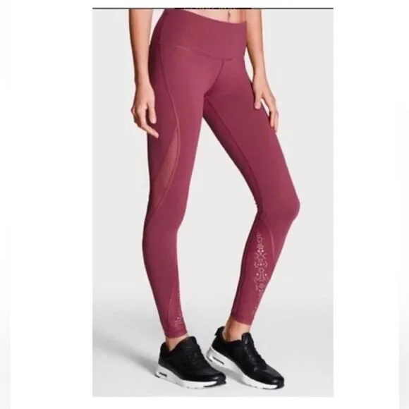Victoria’s Secret Sport Knockout Leggings Tight Medium Rise. Sz Medium. NWT - Picture 1 of 14